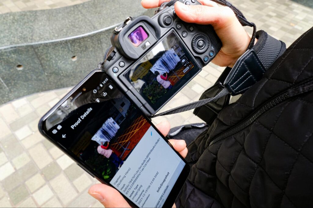 Authenticating Election Coverage in Hong Kong