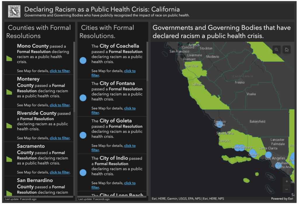 Combating Racism as a Public Health Crisis